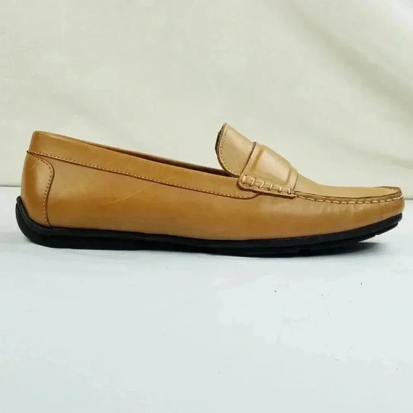 Giorgio Brutini Size 11M Glove Camel Color Loafers